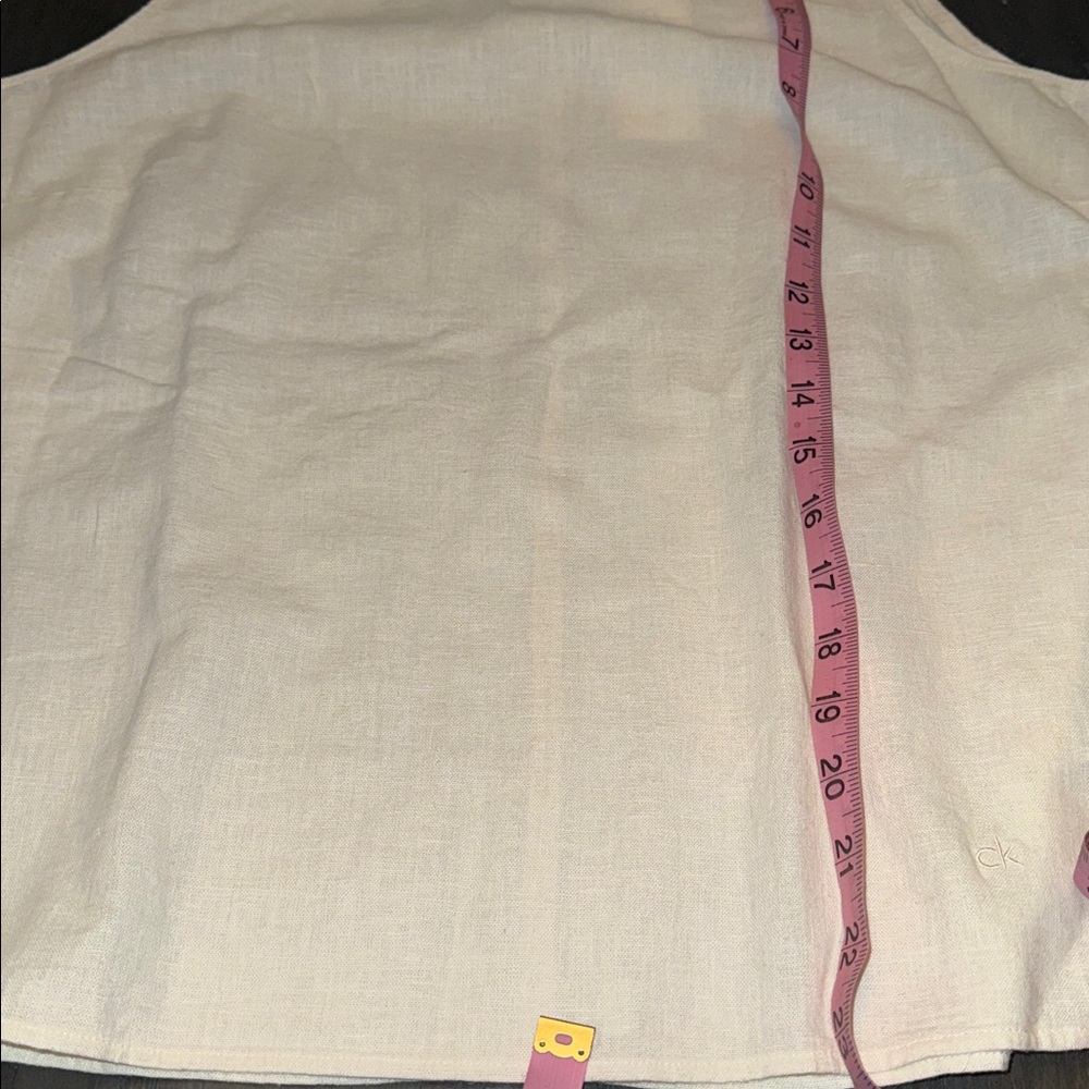 Medium Calvin Klein Sleeveless Blouse - Picture 5 of 9